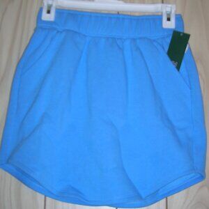 NWT Wild Fable light blue fleece skirt xs